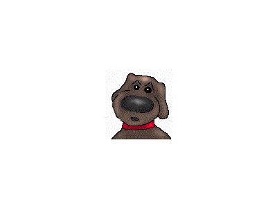 Logo Animals Dogs 007 Animated