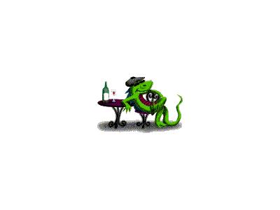 Logo Animals Reptiles 060 Animated