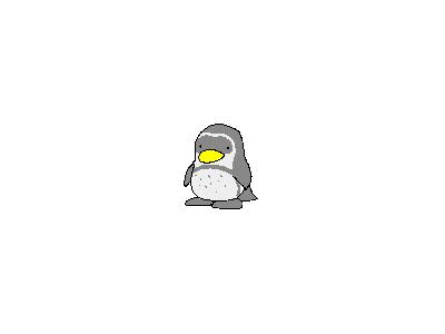 Logo Animals Penguins 014 Animated