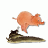 Logo Animals Pigs 008 Color title=