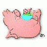 Logo Animals Pigs 014 Color title=
