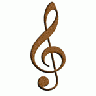 Logo Music Clefs 045 Animated