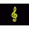 Logo Music Clefs 078 Animated
