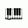 Logo Music Keyboards 040 Animated