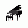 Logo Music Keyboards 053 Animated