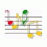 Logo Music Notes 016 Animated