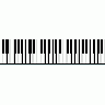 Logo Music Keyboards 039 Animated