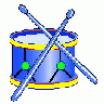 Logo Music Drums 020 Color