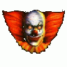 Greetings Clown01 Animated Halloween title=