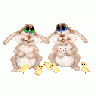 Greetings Bunny07 Animated Easter