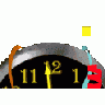 Greetings Clock01 Animated New Year title=