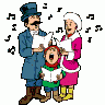 Greetings Carollers01 Animated Christmas