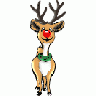 Greetings Reindeer06 Animated Christmas