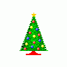 Greetings Tree13 Animated Christmas title=