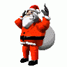 Greetings Santa22 Animated Christmas title=