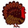 Greetings Turkey01 Color Thanksgiving title=