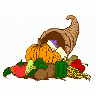 Greetings Cornucopia03 Color Thanksgiving title=