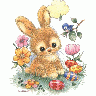 Greetings Bunny18 Color Easter title=