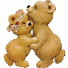 Greetings Bears02 Color Valentine title=