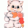 Greetings Cat03 Color Valentine