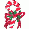 Greetings Candy Cane02 Color Christmas title=