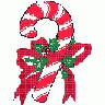 Greetings Candy Cane02 Color Christmas