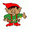 Greetings Elf03 Color Christmas