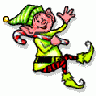 Greetings Elf09 Color Christmas