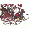 Greetings Santa13 Color Christmas