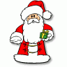 Greetings Santa21 Color Christmas