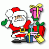 Greetings Santa25 Color Christmas title=