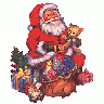 Greetings Santa50 Color Christmas title=