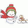 Greetings Snowbaby04 Color Christmas