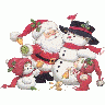 Greetings Snowman07 Color Christmas