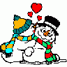 Greetings Snowman18 Color Christmas