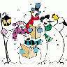 Greetings Snowman20 Color Christmas