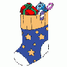 Greetings Stocking05 Color Christmas title=