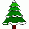 Greetings Tree02 Color Christmas