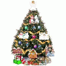 Greetings Tree05 Color Christmas