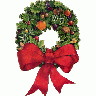 Greetings Wreath06 Color Christmas title=