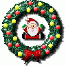 Greetings Wreath13 Color Christmas title=