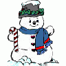 Greetings Snowman08 Color Christmas title=