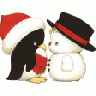 Greetings Snowman17 Color Christmas