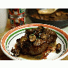 Photo Steak With Mushrooms Food