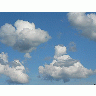 Photo Clouds In Blue Sky 2 Landscape title=