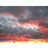 Photo Red Clouds Landscape