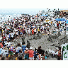 Photo Sand Statues On The Beach People