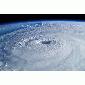 Photo Hurricane Isabel Space