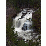 Photo Firehole Falls At Dusk Travel