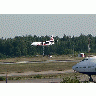 Photo Airplane Landing Vehicle